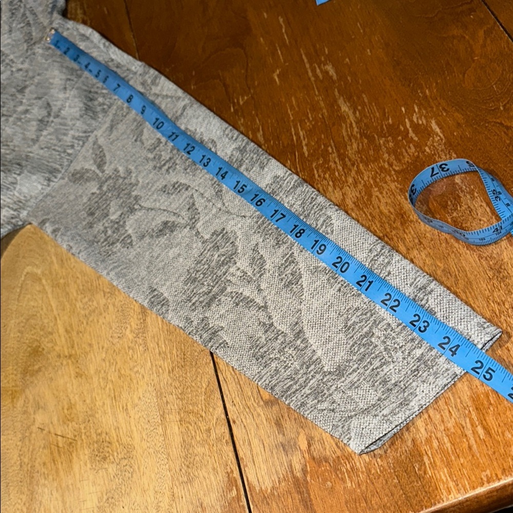 Talbots Gray Patterned Sweatshirt - image 7